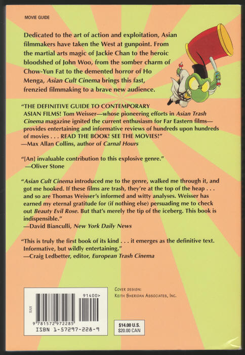 Asian Cult Cinema back cover