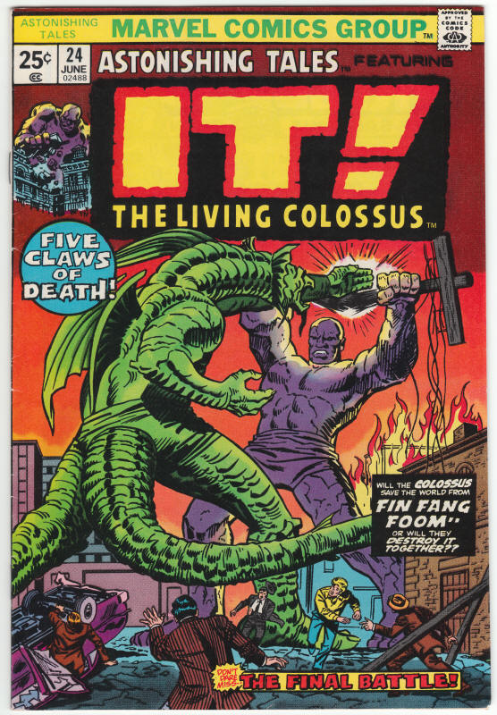 Astonishing Tales #24 front cover