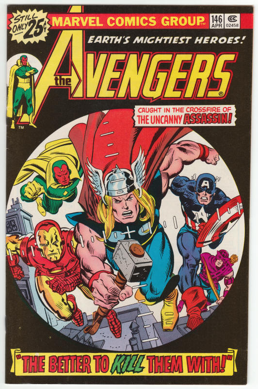 The Avengers 146 front cover