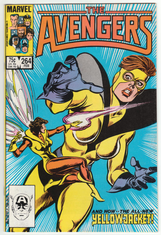 The Avengers #264 front cover