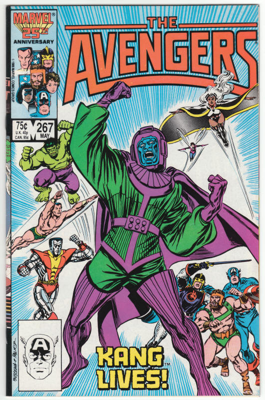 The Avengers 267 front cover