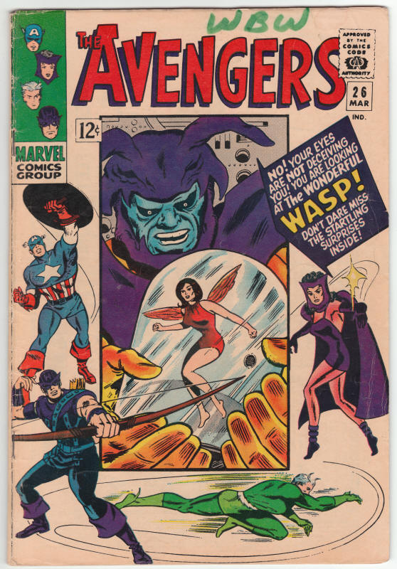 The Avengers #26 front cover