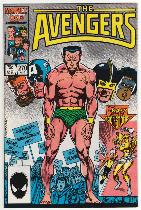 The Avengers #270 front cover