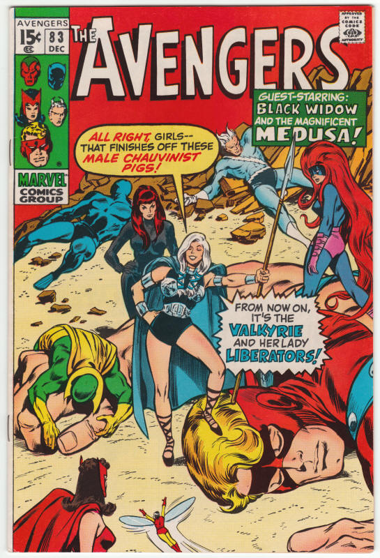 The Avengers #83 front cover
