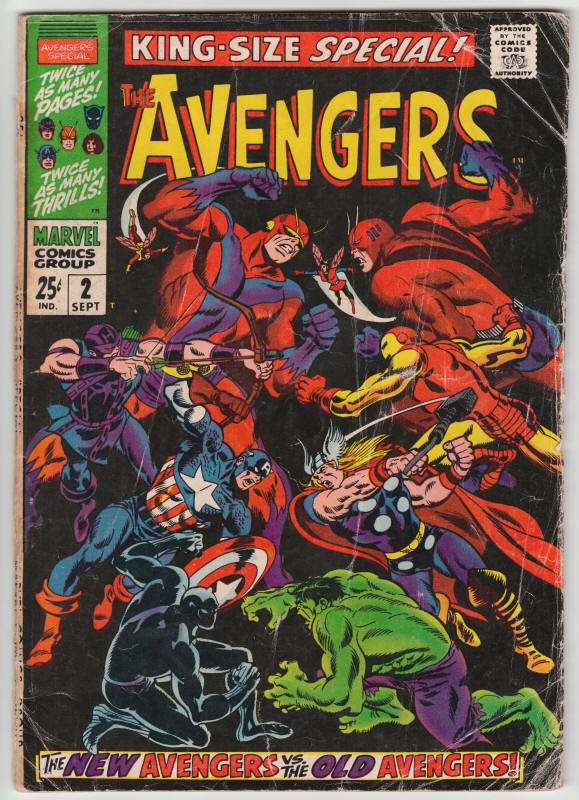 The Avengers Special #2 front cover