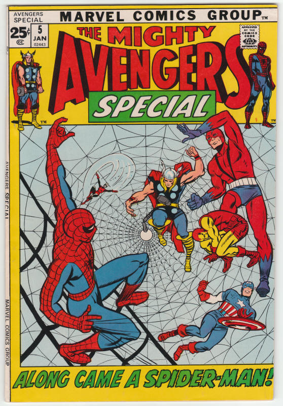 The Avengers Special #5 front cover