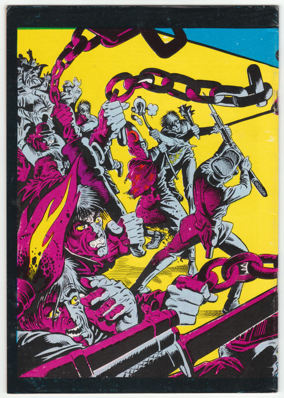 Avenging World #1 F- back cover Steve Ditko Artwork