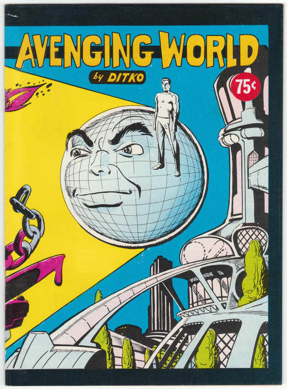 Avenging World #1 F/VF front cover Steve Ditko Artwork