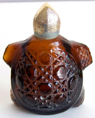 Treasure Turtle Avon Bottle top