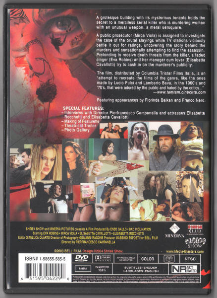 Bad Inclination DVD