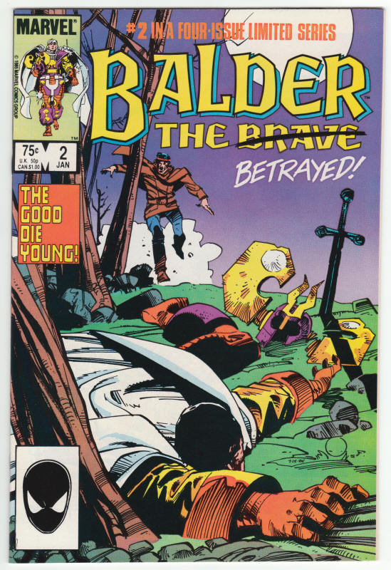 Balder The Brave #2 front cover