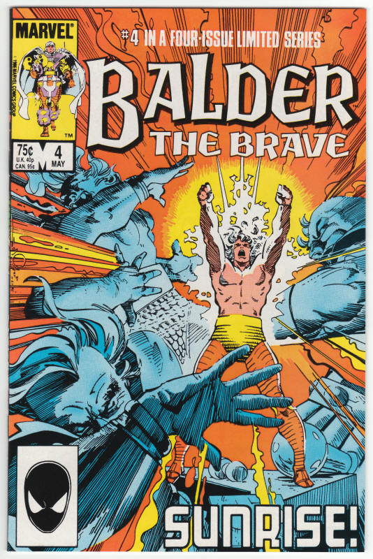 Balder The Brave #4 front cover