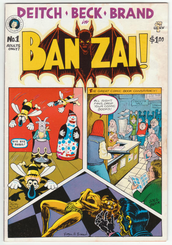 Banzai #1 front cover