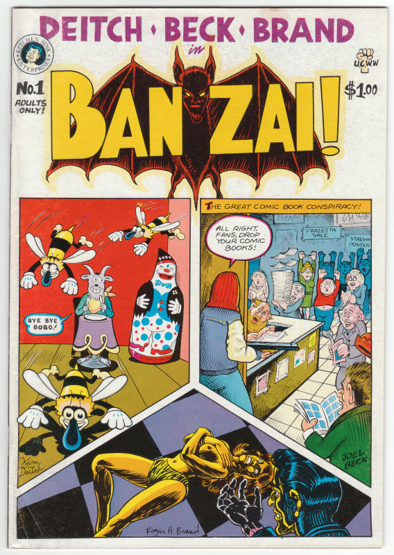 Banzai #1 front cover