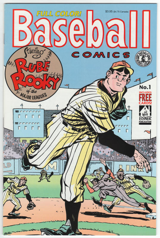 Baseball Comics #1 front cover