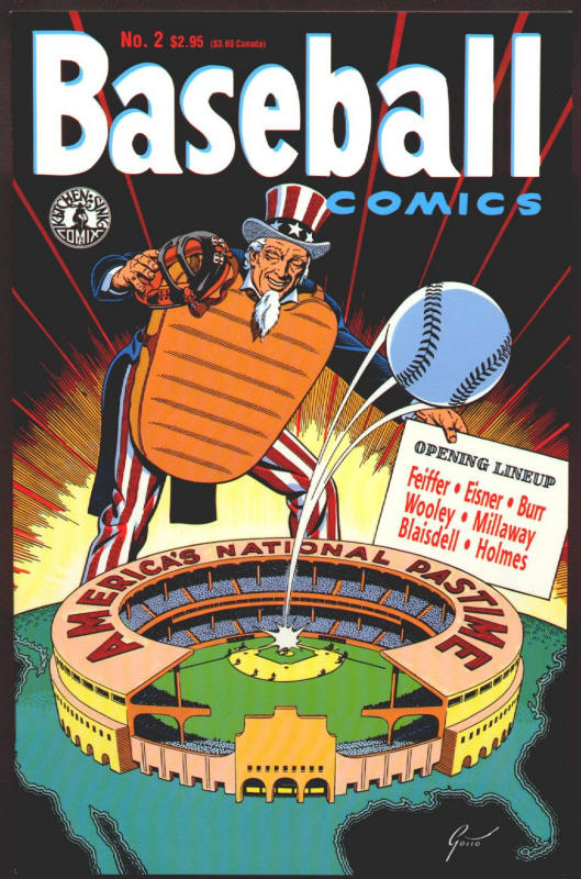Baseball Comics #2 front cover