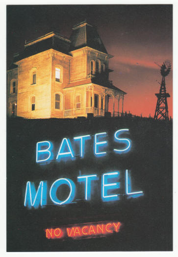 Bates Motel Post Card