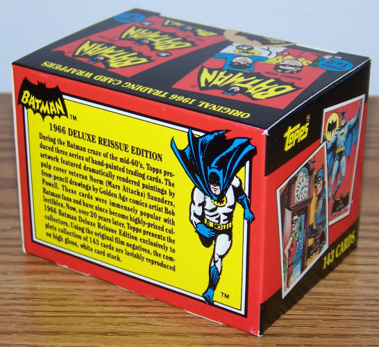 1989 Topps Batman 1966 Reissue Trading Card Set