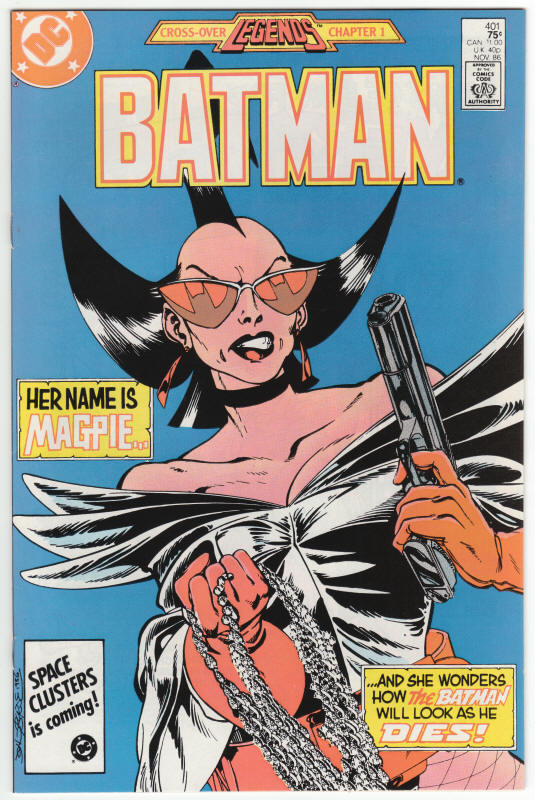 Batman #401 front cover