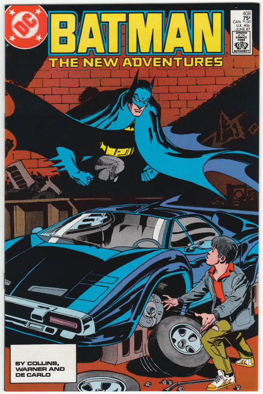 Batman #408 front cover