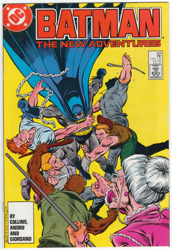 Batman #409 front cover