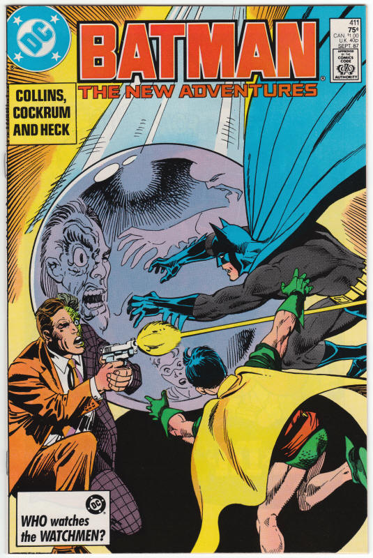 Batman #411 front cover