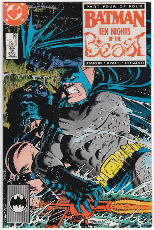 Batman #420 front cover