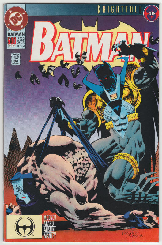 Batman #500 Regular Edition front cover