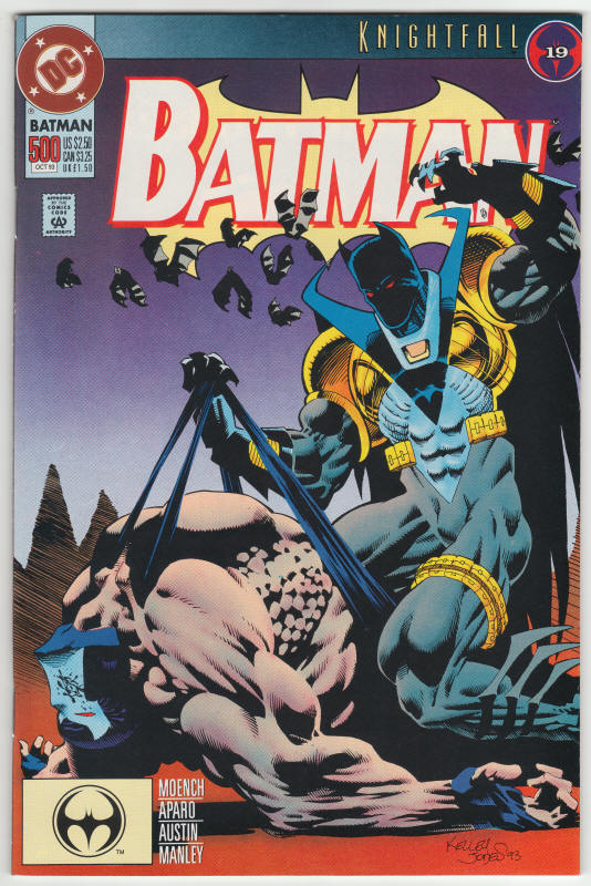 Batman #500 Regular Edition front cover