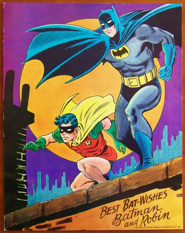 Carmine Infantion Murphy Anderson Batman Robin 1966 Poster