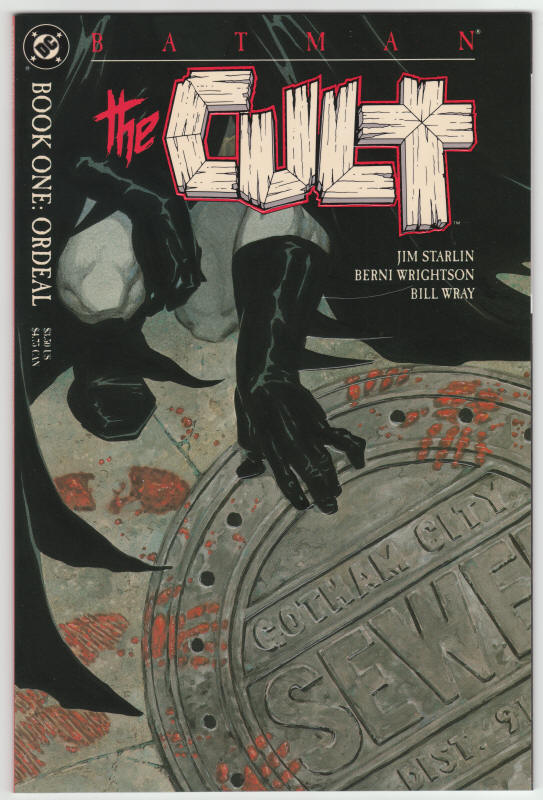 Batman The Cult #1 front cover