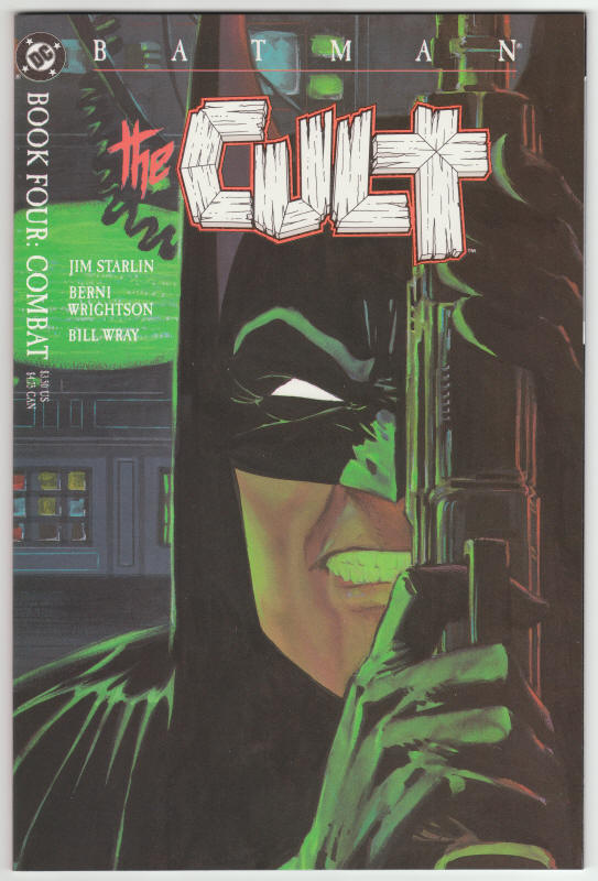 Batman The Cult #4 front cover