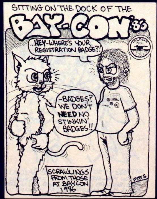 Sitting On The Dock Of Bay Con 86 front cover