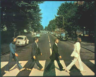 The Beatles Abbey Road Photo Card