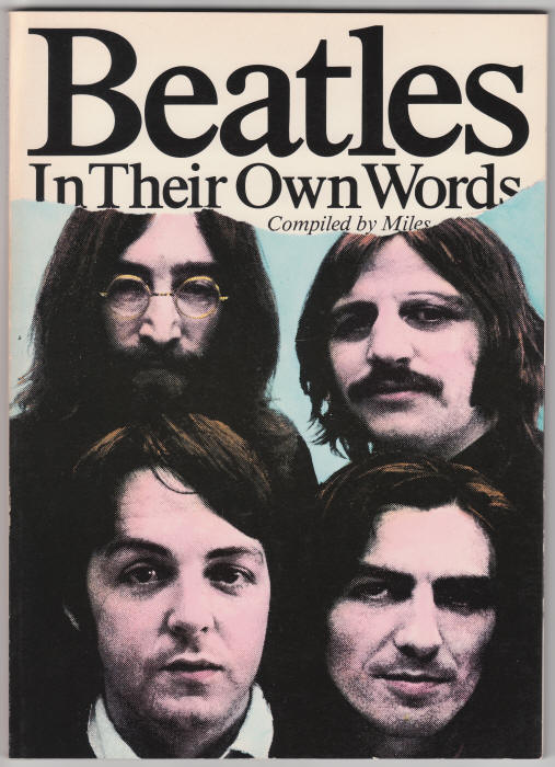 The Beatles In Their Own Words front cover