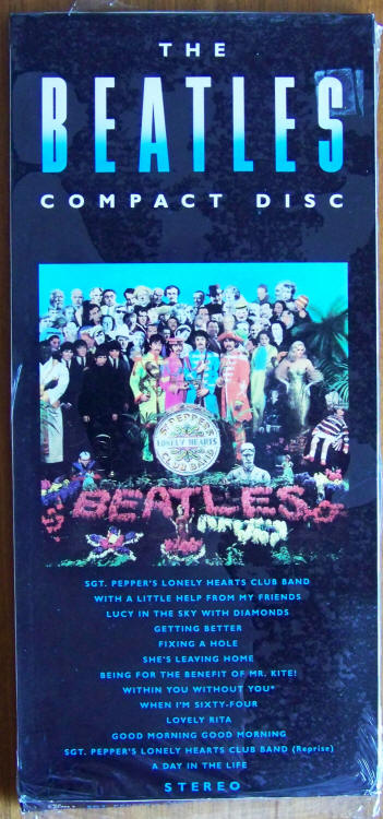 The Beatles Sgt Peppers CD Long Box front