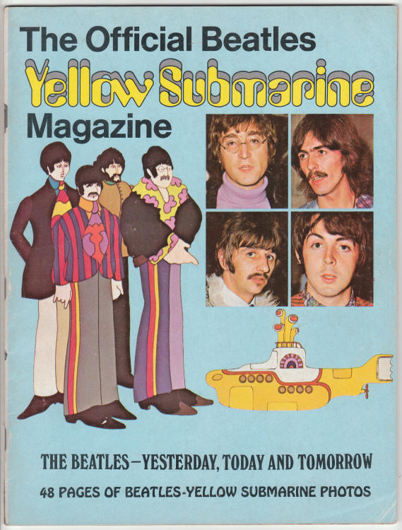 The Official Beatles Yellow Submarine Magazine front cover