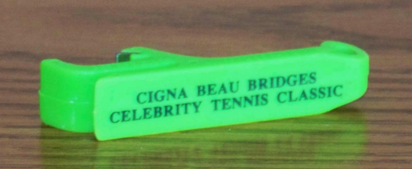 Beau Bridges Celebrity Tennis Classic Bottle Opener