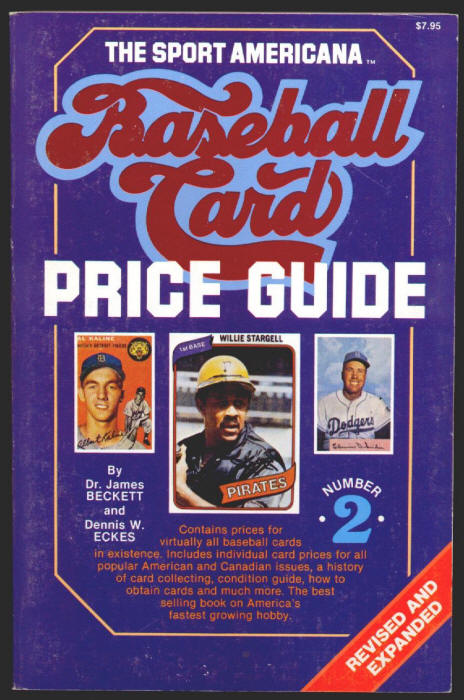Sport Americana Baseball Card Price Guide #2 front cover