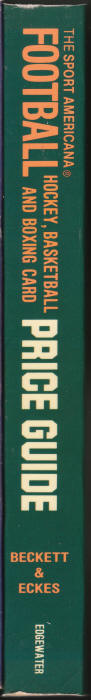 Football Hockey Basketball And Boxing Card Price Guide #2 spine