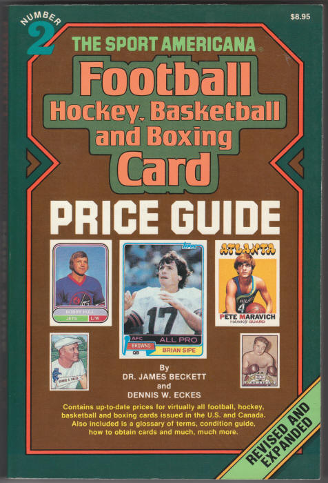 Football Hockey Basketball And Boxing Card Price Guide #2 front cover