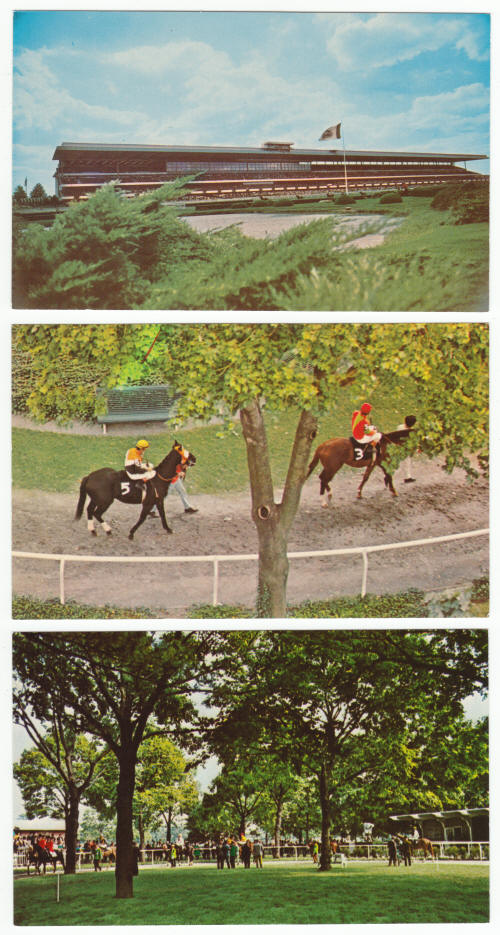 Belmont Race Track Post Cards