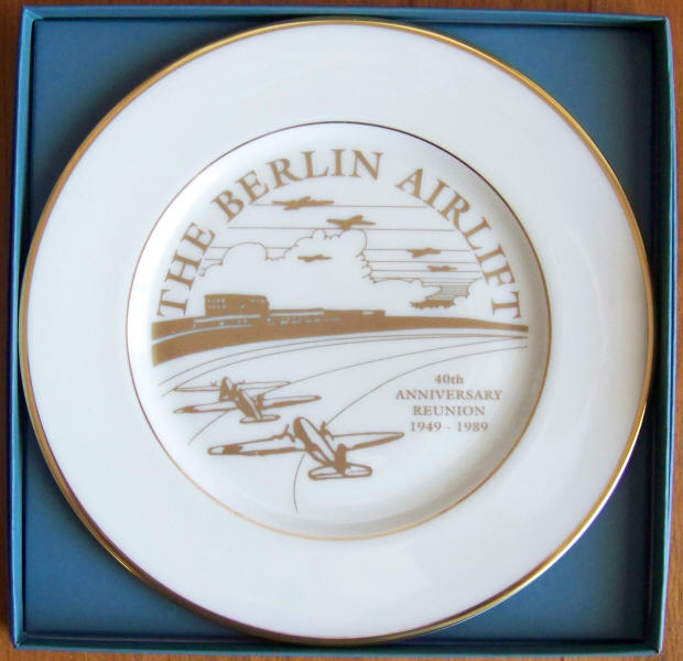 Berlin Airlift Lenox Plate front