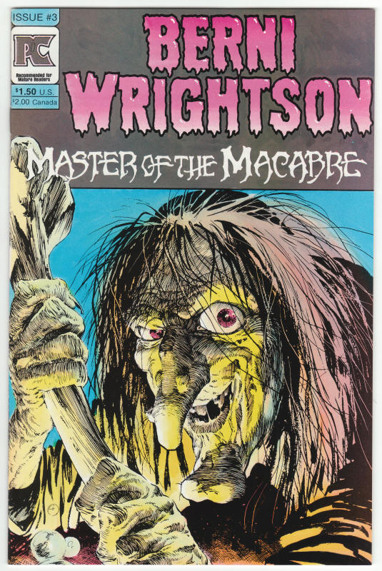 Berni Wrightson Master Of The Macabre #3 front cover