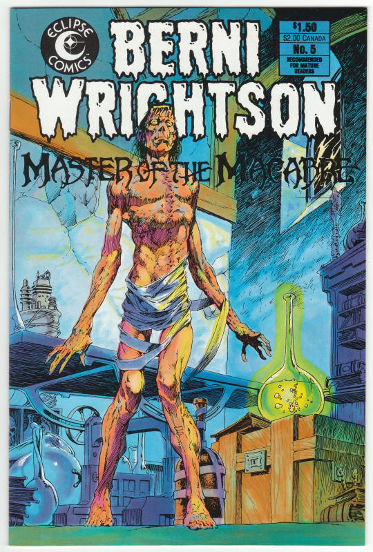 Berni Wrightson Master Of The Macabre #5 front cover