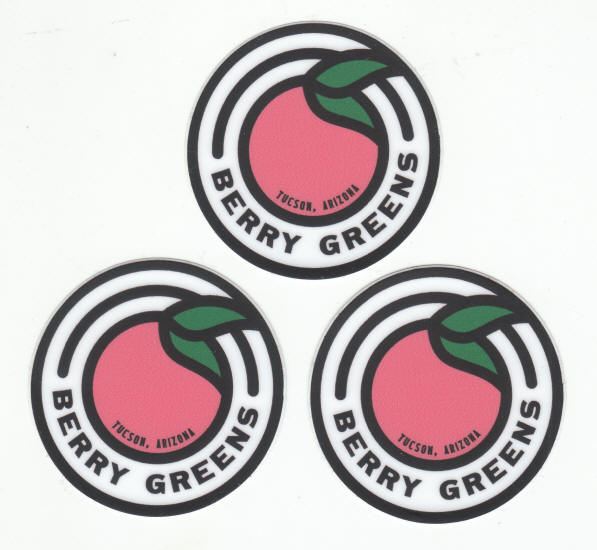 Berry Greens Stickers