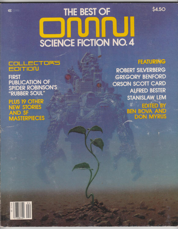 Best of Omni Science Fiction #4 front cover