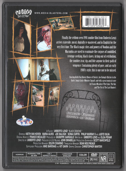 Black Demons DVD