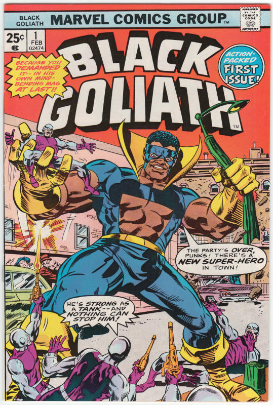 Black Goliath #1 front cover