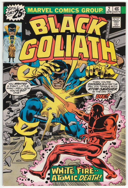 Black Goliath #2 front cover